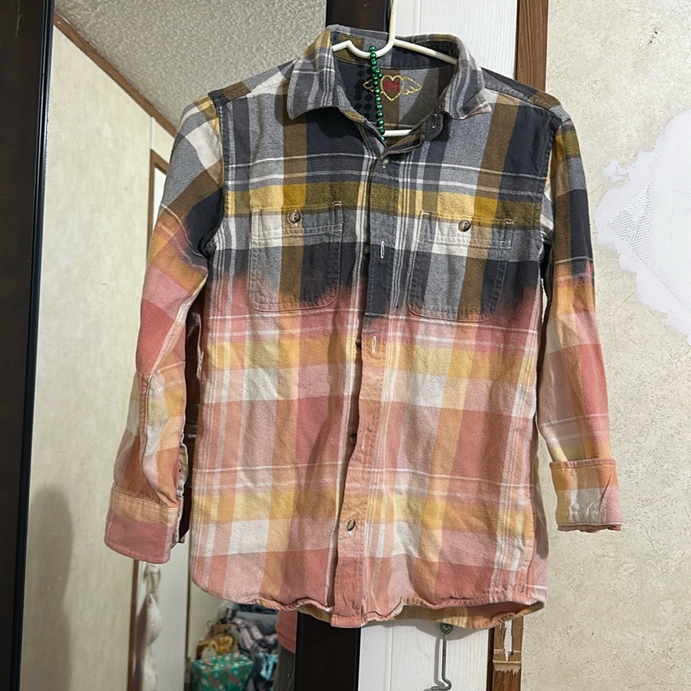 NH I walked the line Johnny Cash flannel shirt